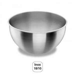 Caldeirão Semiesférico de Aço Inoxidável Sem Alça 40 cm