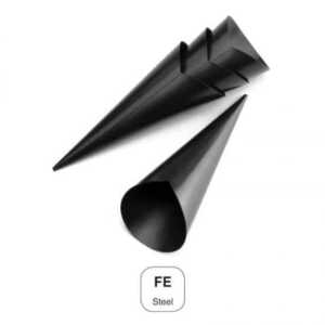 Jogo 4 Molde em Forma de Cone Antiaderente