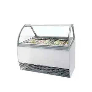 Vitrine expositora para gelados com display ventilado  MILLENNIUM LX16