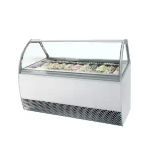 Vitrine expositora para gelados com display ventilado  MILLENNIUM LX20