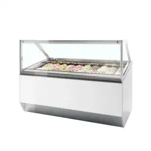 Vitrine expositora para gelados com display ventilado  MILLENNIUM ST20