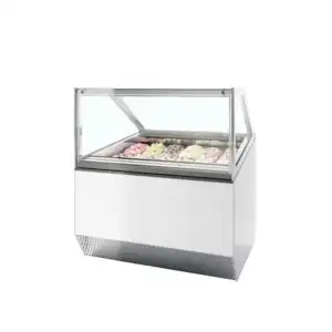 Vitrine expositora para gelados com display ventilado  MILLENNIUM ST12