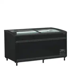 Ilha de supermercado Bitemperatura cor preta  SFI145B-CF VS