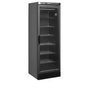 Congelador com ecrã, preto  UFSC371G Black