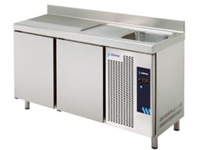 Mesa Refrigerada com Cuba 1492 x 600 x 850 mm - MPSF-150 HC