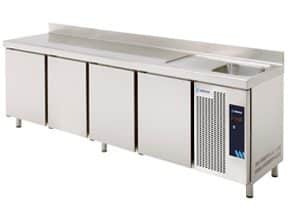 Mesa Refrigerada com Cuba 2542 x 600 x 850 mm - MPSF-250 HC