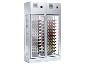 Garrafeira/ Cave Vinhos Enolux, De 2300 Mm De Altura
, De 2 Portas E 2 Temperaltura
S,parede -Wi-2w-gre-23 Tr Hc