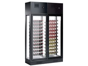 Garrafeira/ Cave Vinhos Enolux, De 2600 Mm De Altura
, De 2 Portas E 2 Temperaltura
S, De Configuração Central -Wi-2c-bla-26 Tr Hc