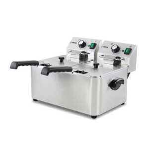 Fritadeira Elétrica Dupla 4 + 4 litros