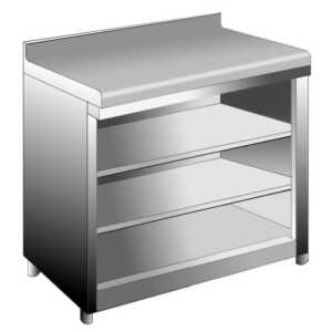 Estante com 2 prateleiras 1000 x 350 x 1045mm - MA-1035-2E