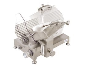 Cortador de Carne/Fiambeira por Gravidade, Transmissão por Engranagem (Ø: 300mm)