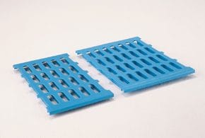 Grelhas de polietileno para prateleiras 500 x 400