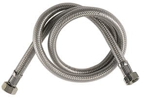 Mangueira flexível de aço inoxidável para unidades de pré-enxágue, 1000mm