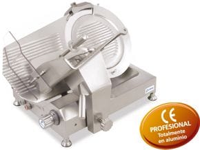 Cortador de Carne/Fiambeira por Gravidade, Transmissão por Engranagem (Ø: 370mm)