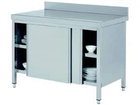 Mesa Mural com Porta de Correr 1600 x 600 x 850 mm - MMP-166