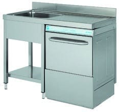 Mesa com 1 cuba e escorredor na esquerda  - FSBE-126-LI