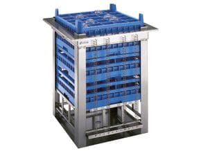 Dispensador neutro de cestos de loiça universais de 500 x 500 mm - DCN-55